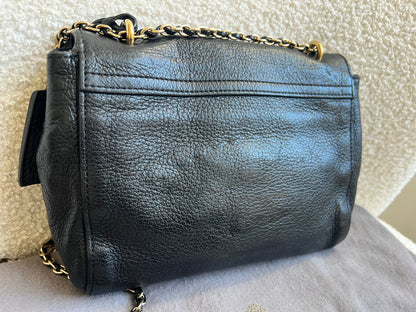 Mulberry Black Regular Lily with Gold Hardware (RRP £995)