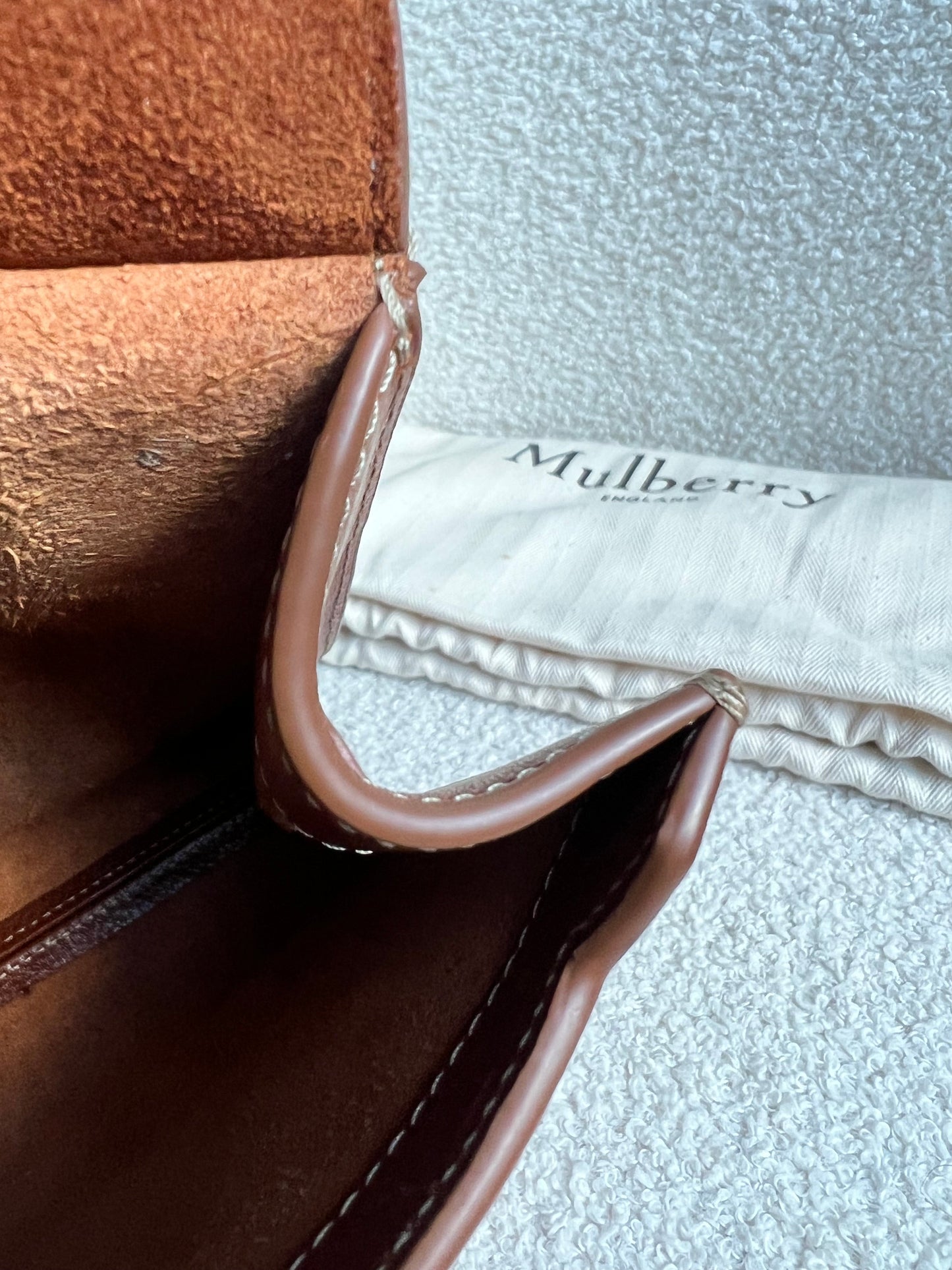 Mulberry Small Oak Antony in Legacy Oak NVT (RRP £595)