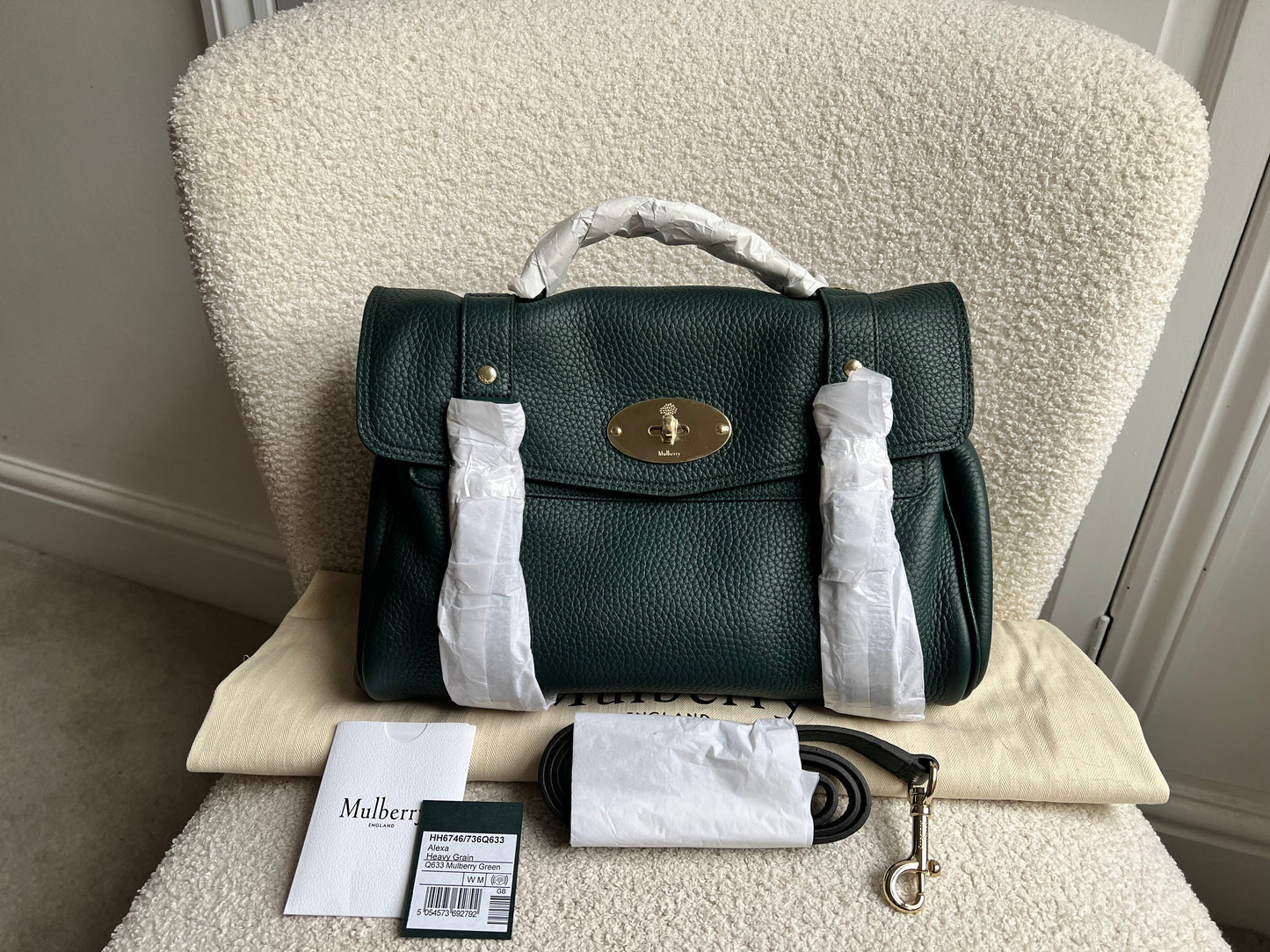 Mulberry Green Regular Alexa (RRP £1195)
