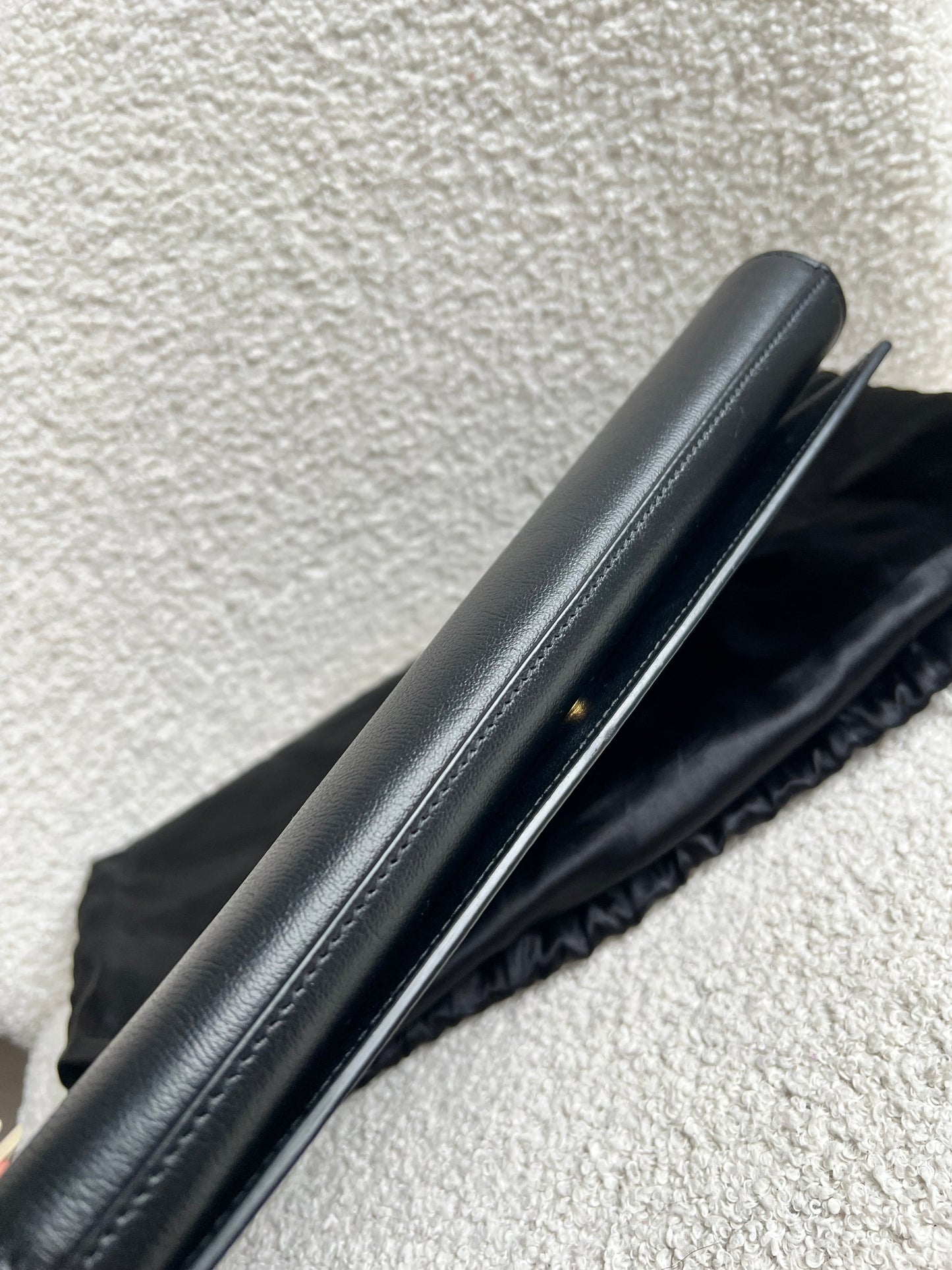 Yves Saint Laurent (YSL) Black Belle de Jour Clutch