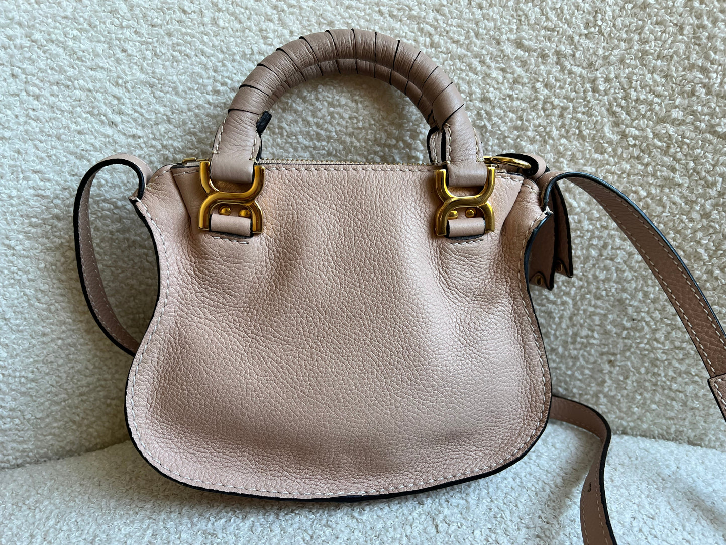 Chloe Softy Pink Mini Marcie Handbag (RRP £1050)