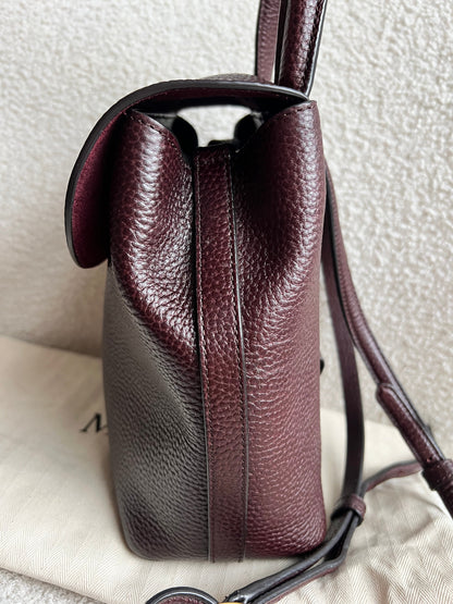 Mulberry Oxblood Mini Bayswater Backpack (RRP £695)