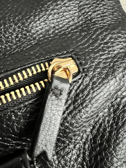 Mulberry Black Daria Clutch (RRP £550)