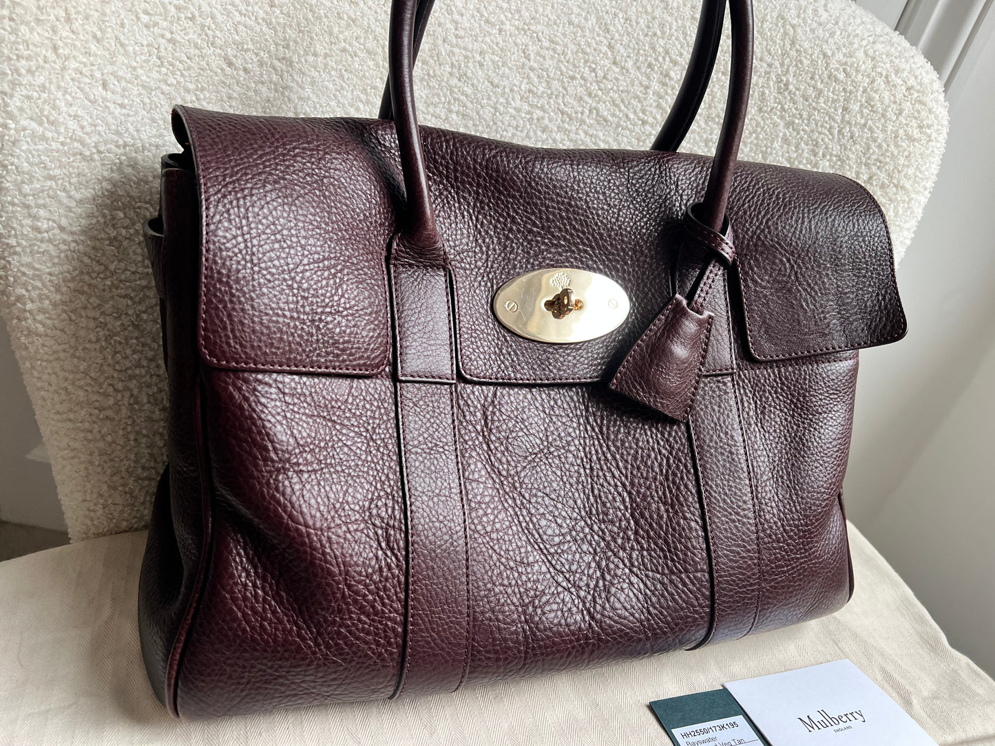 Mulberry Oxblood Bayswater (RRP £1095)