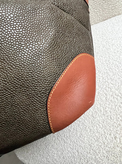 Mulberry Large Clipper Bag in Mole Cognac Scotchgrain (RRP £995)