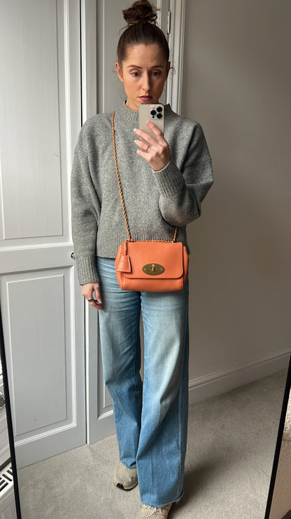 Mulberry Apricot Regular Lily with Gold Hardware (RRP £995)