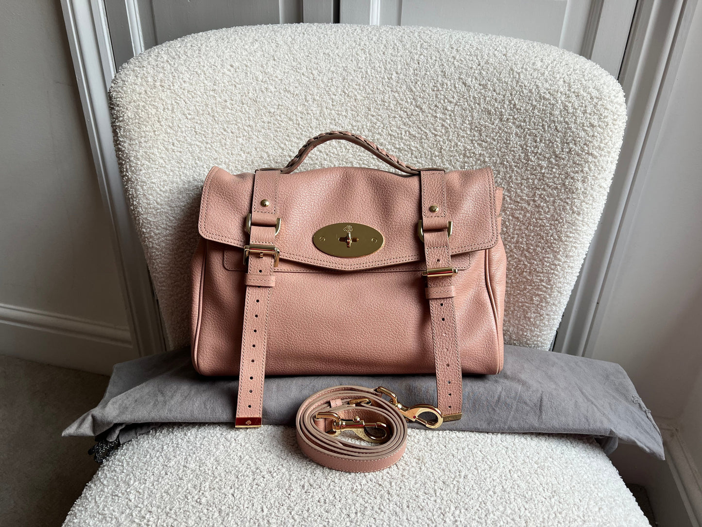 Mulberry Rose Petal Regular Alexa (RRP £1100)