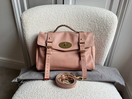 Mulberry Rose Petal Regular Alexa (RRP £1100)
