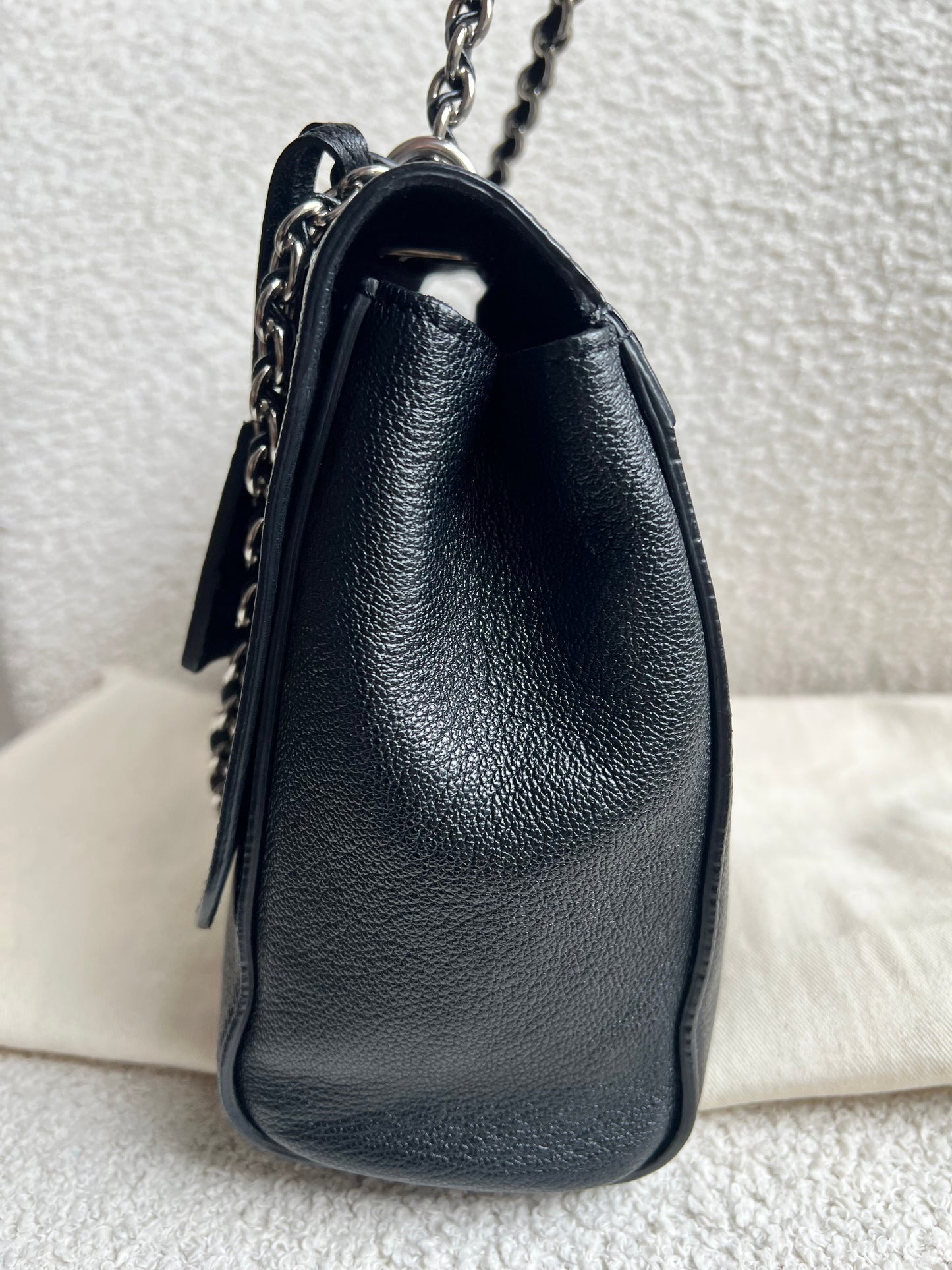 Mulberry Black Medium Lily with Silver Hardware (RRP £1095)