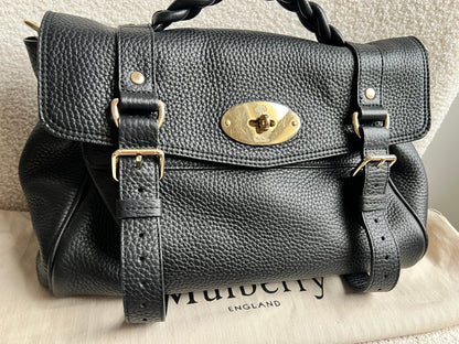 Mulberry Black Regular Alexa (RRP £1250)