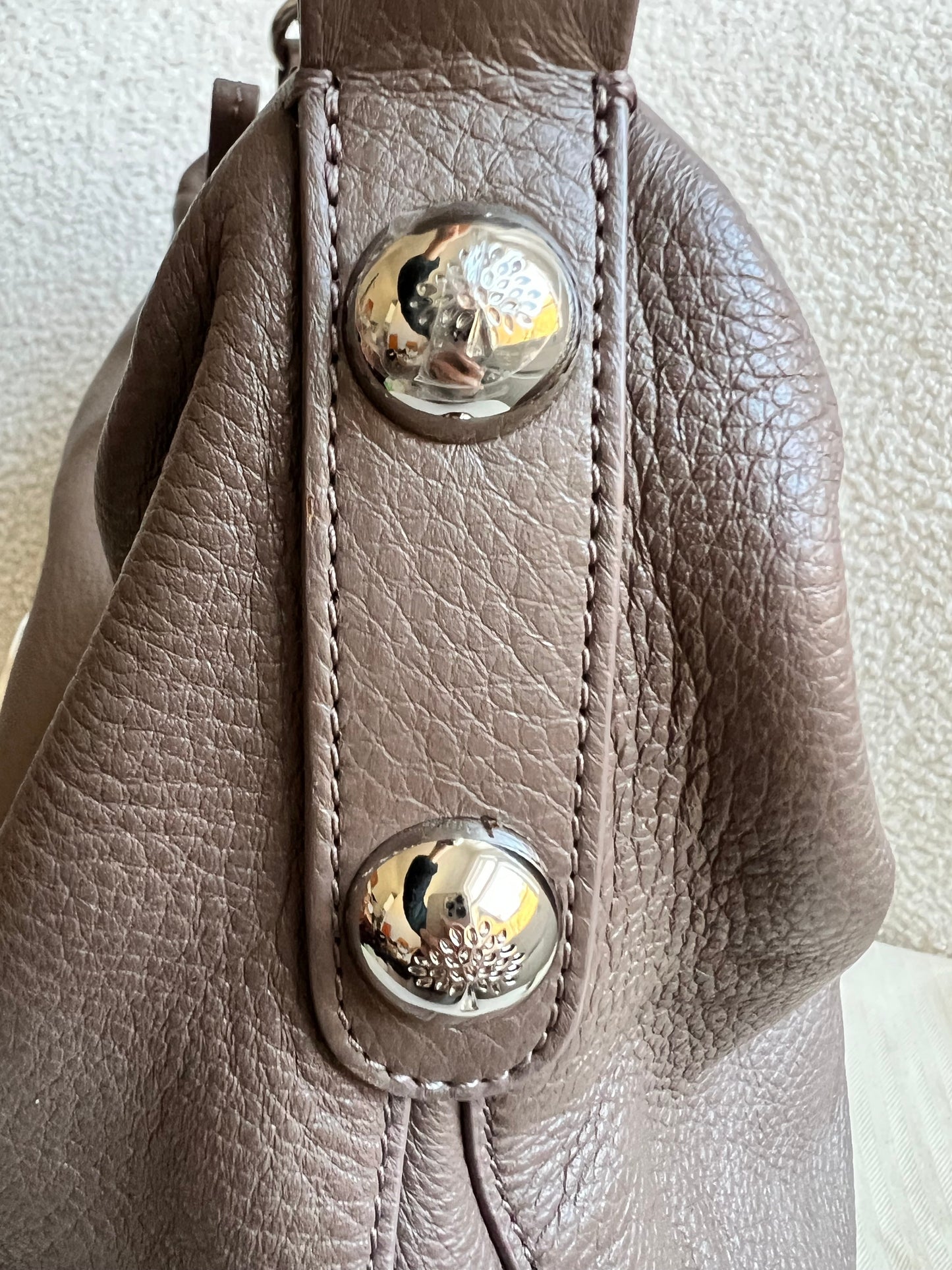 Mulberry Taupe Daria Hobo (RRP £795)