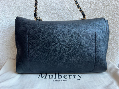 Mulberry Black Medium Top Handle Lily (RRP £1075)