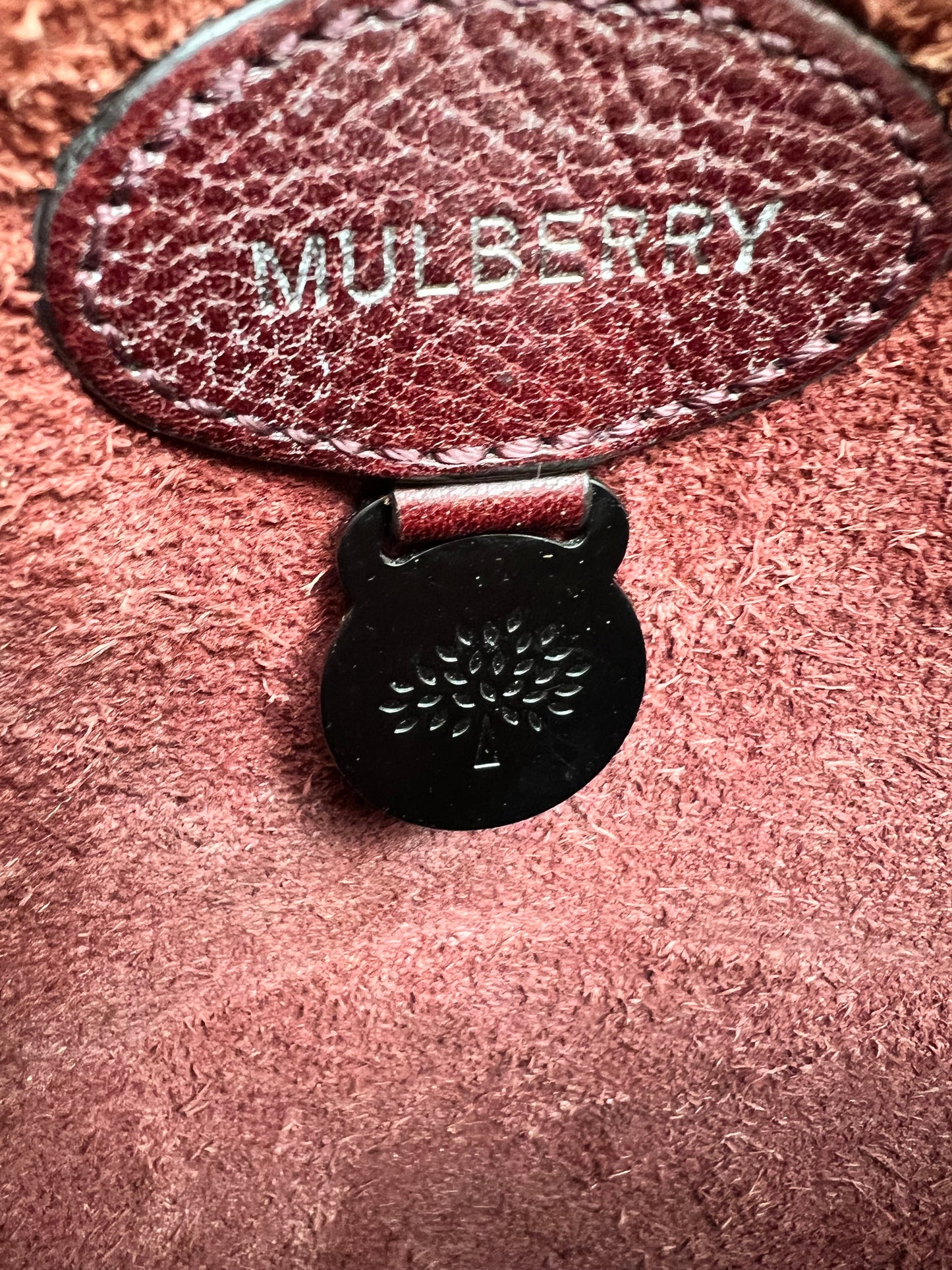 Mulberry Small Oxblood Antony