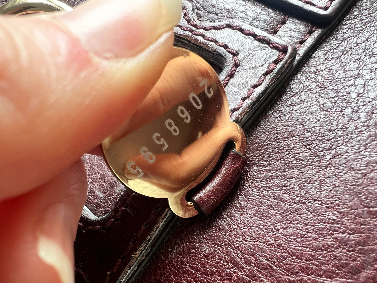 Mulberry Oxblood Mini Cara Backpack (RRP £850)
