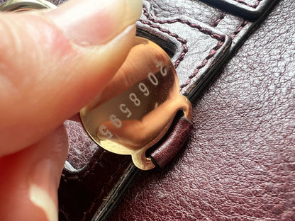 Mulberry Oxblood Mini Cara Backpack (RRP £850)