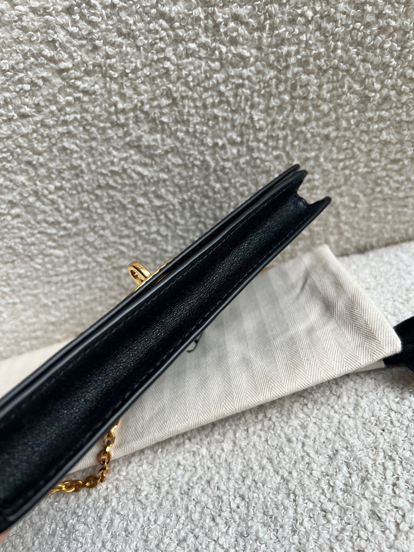 Mulberry Black Bayswater Clutch (RRP £495)