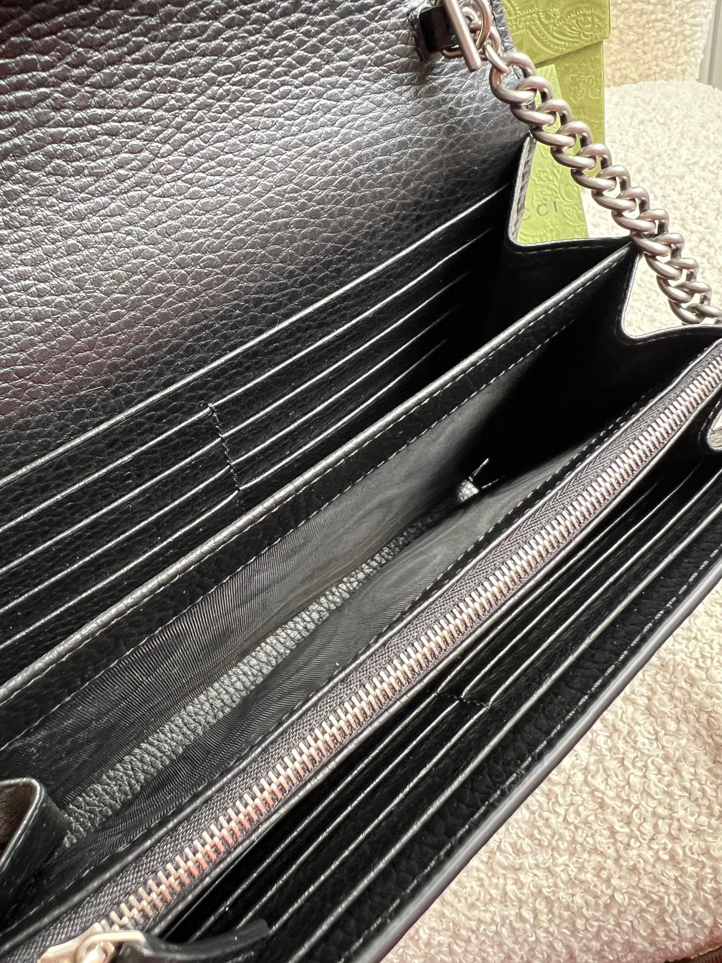 Gucci Dionysus Black Mini Chain Bag (RRP £1420)