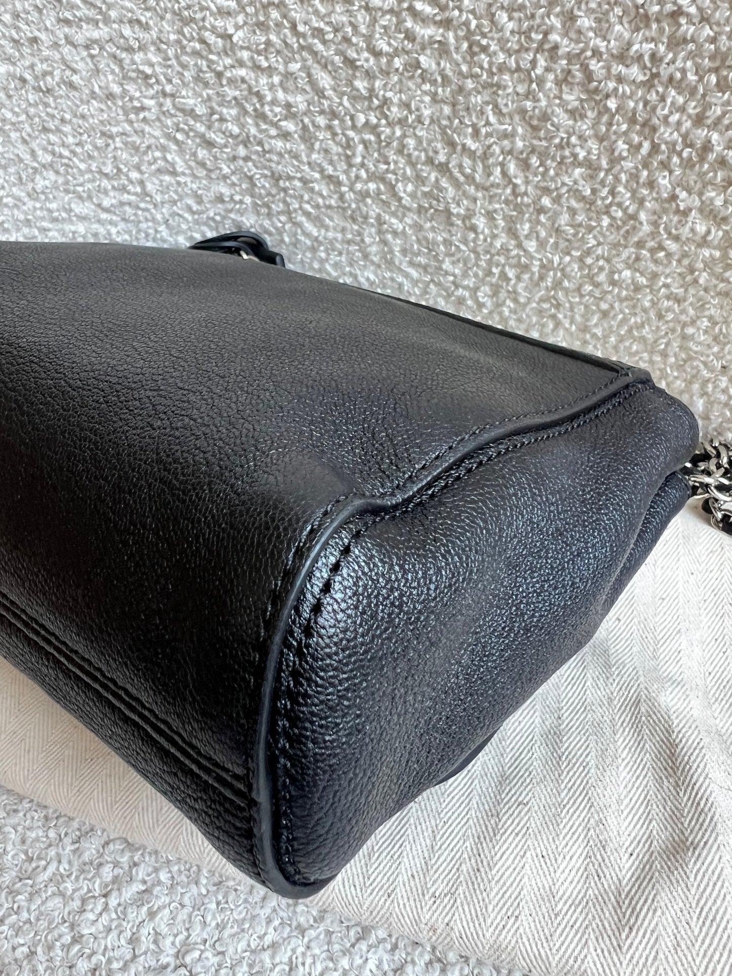 Mulberry Black Regular Lily with Silver Hardware (RRP £995)