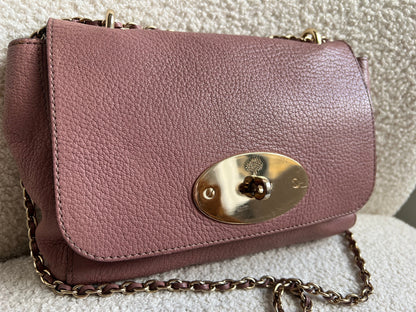 Mulberry Blush Regular Lily with Gold Hardware