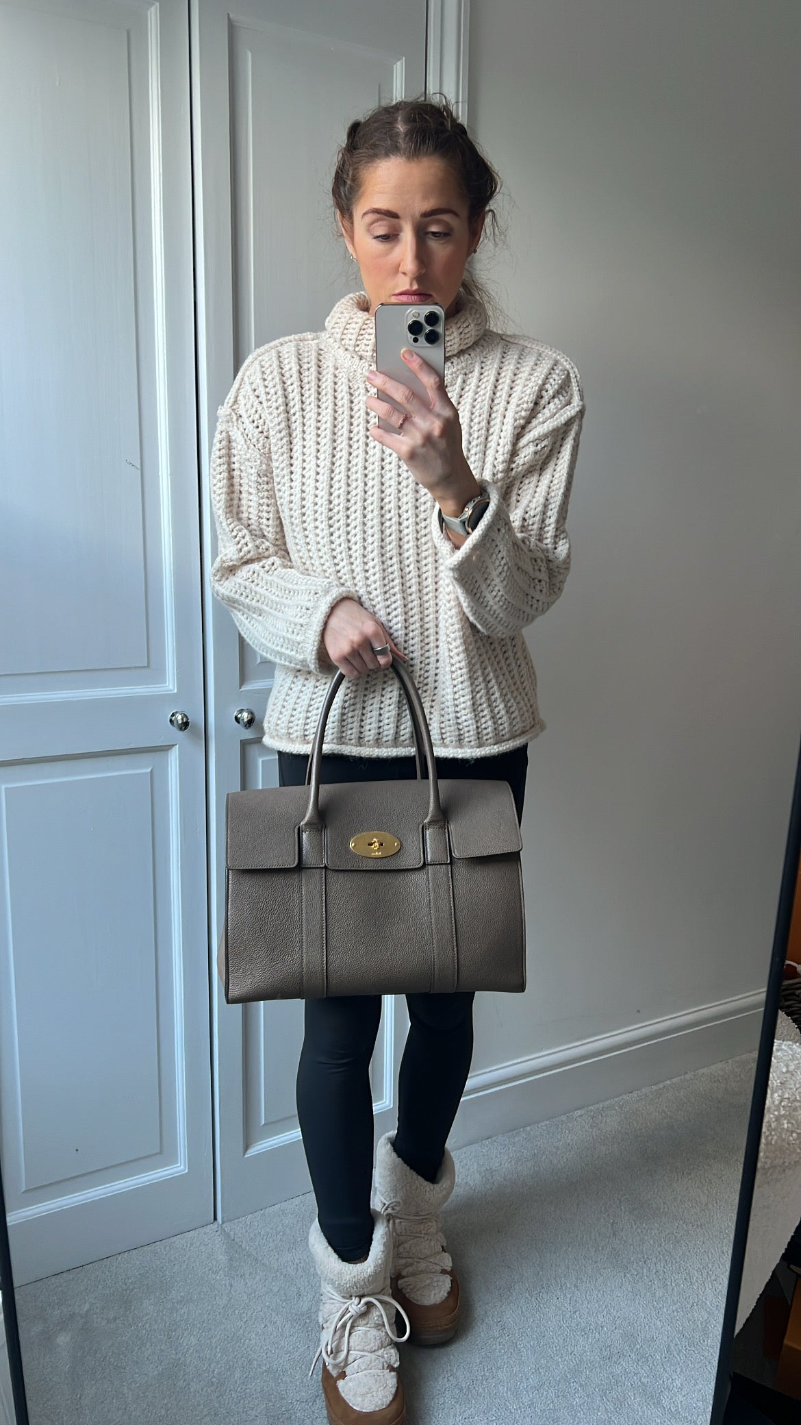 Mulberry Clay Bayswater (RRP £1095)