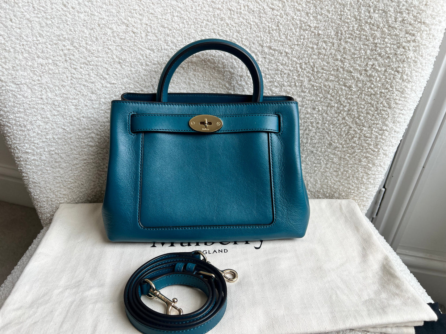 Mulberry Titanium Blue Small Islington (RRP £995)