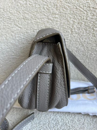 Chloe Small Cashmere Grey Marcie Saddle Bag (RRP £1050)