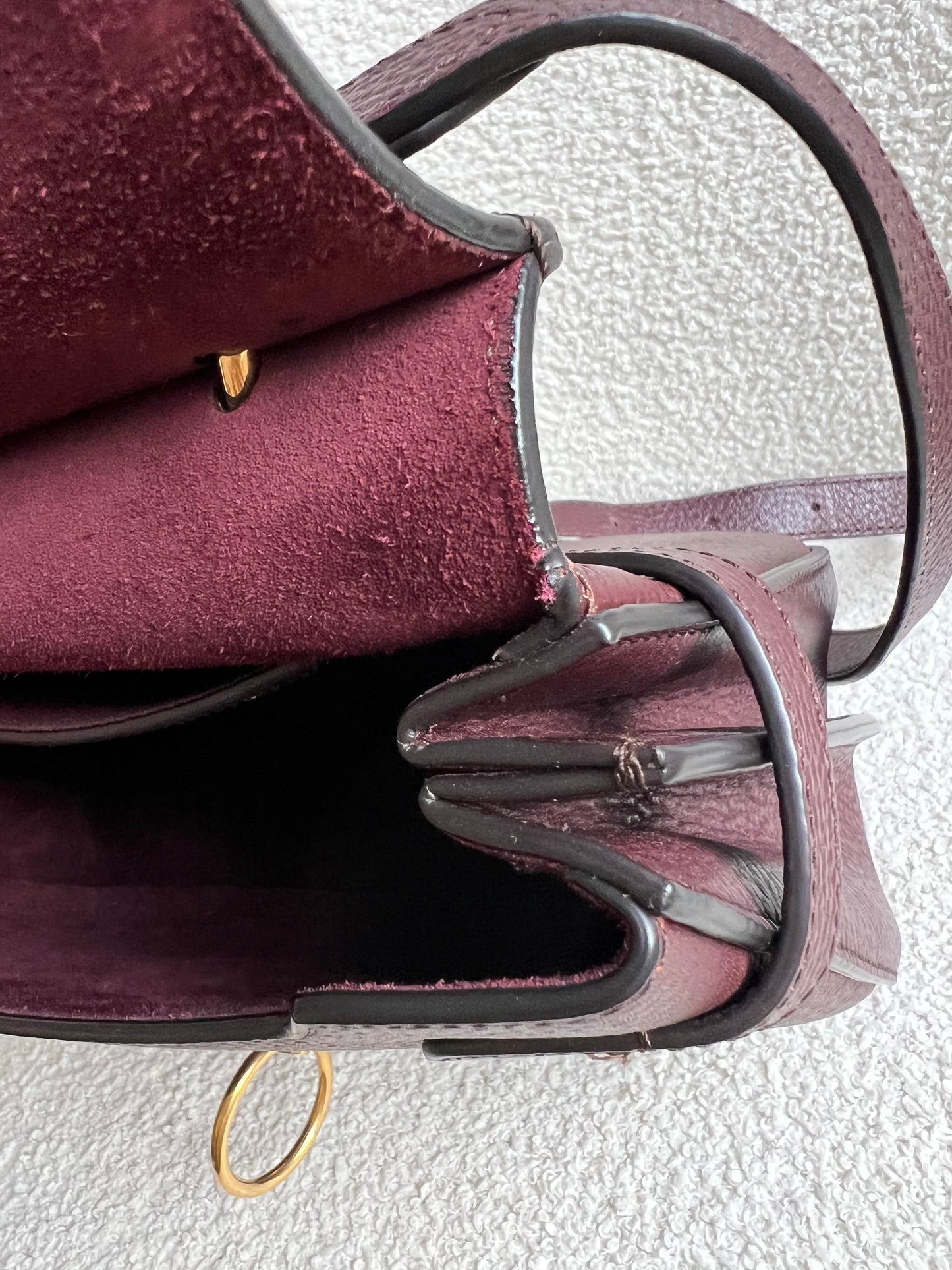 Mulberry Oxblood Amberley Satchel (RRP £1,195)