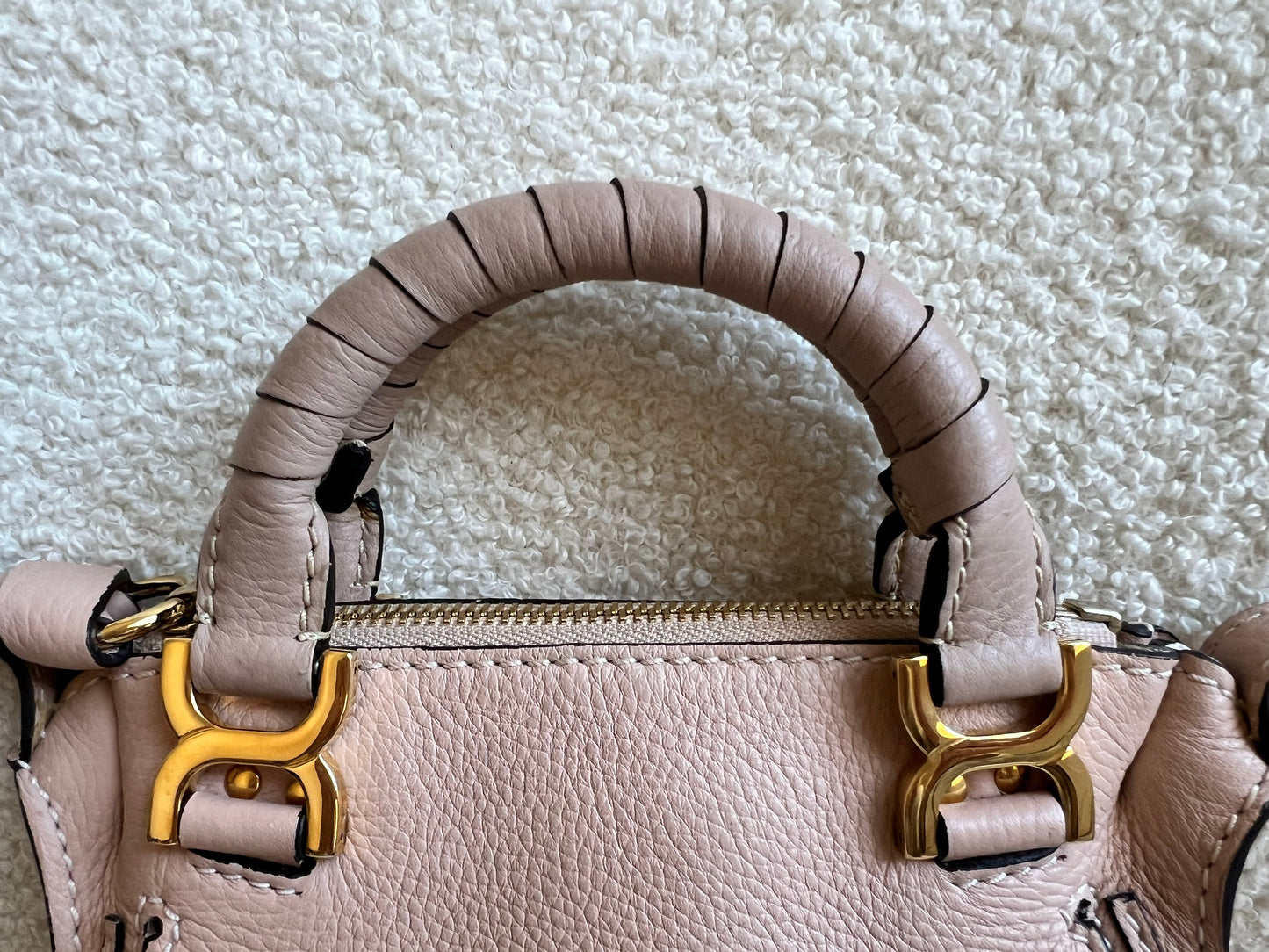 Chloe Softy Pink Mini Marcie Handbag (RRP £1050)