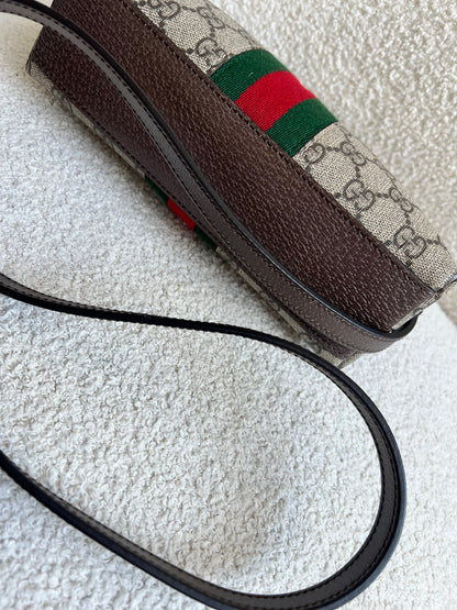 Gucci Ophidia GG Supreme Rounded Top Shoulder Bag (RRP £1,380)