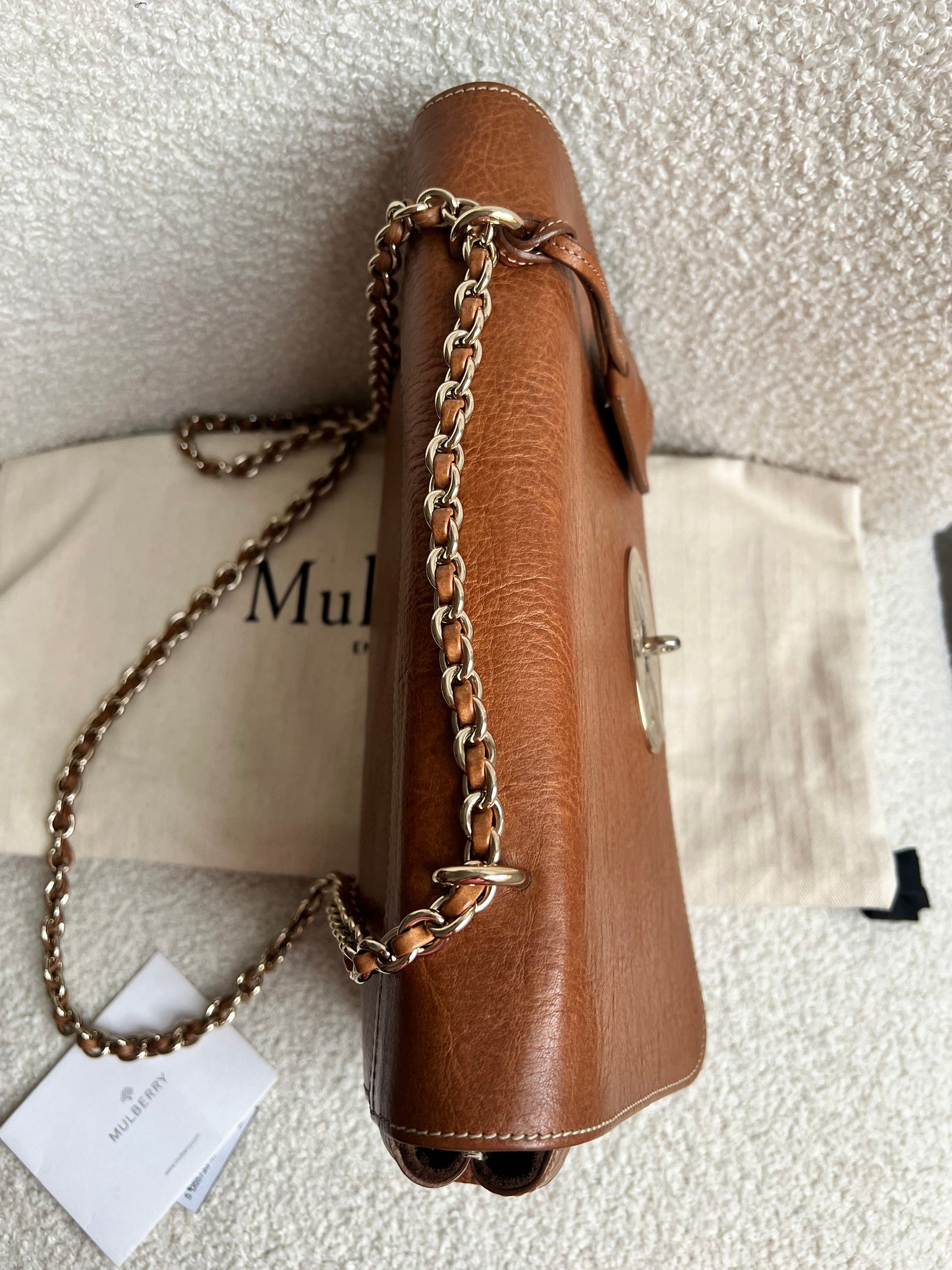 Mulberry Oak Medium Lily with Gold Hardware (RRP £1095)