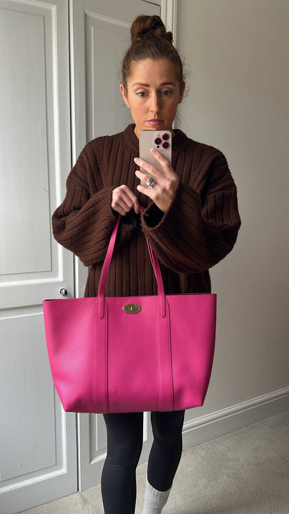 Mulberry Pink Bayswater Tote (RRP £845)