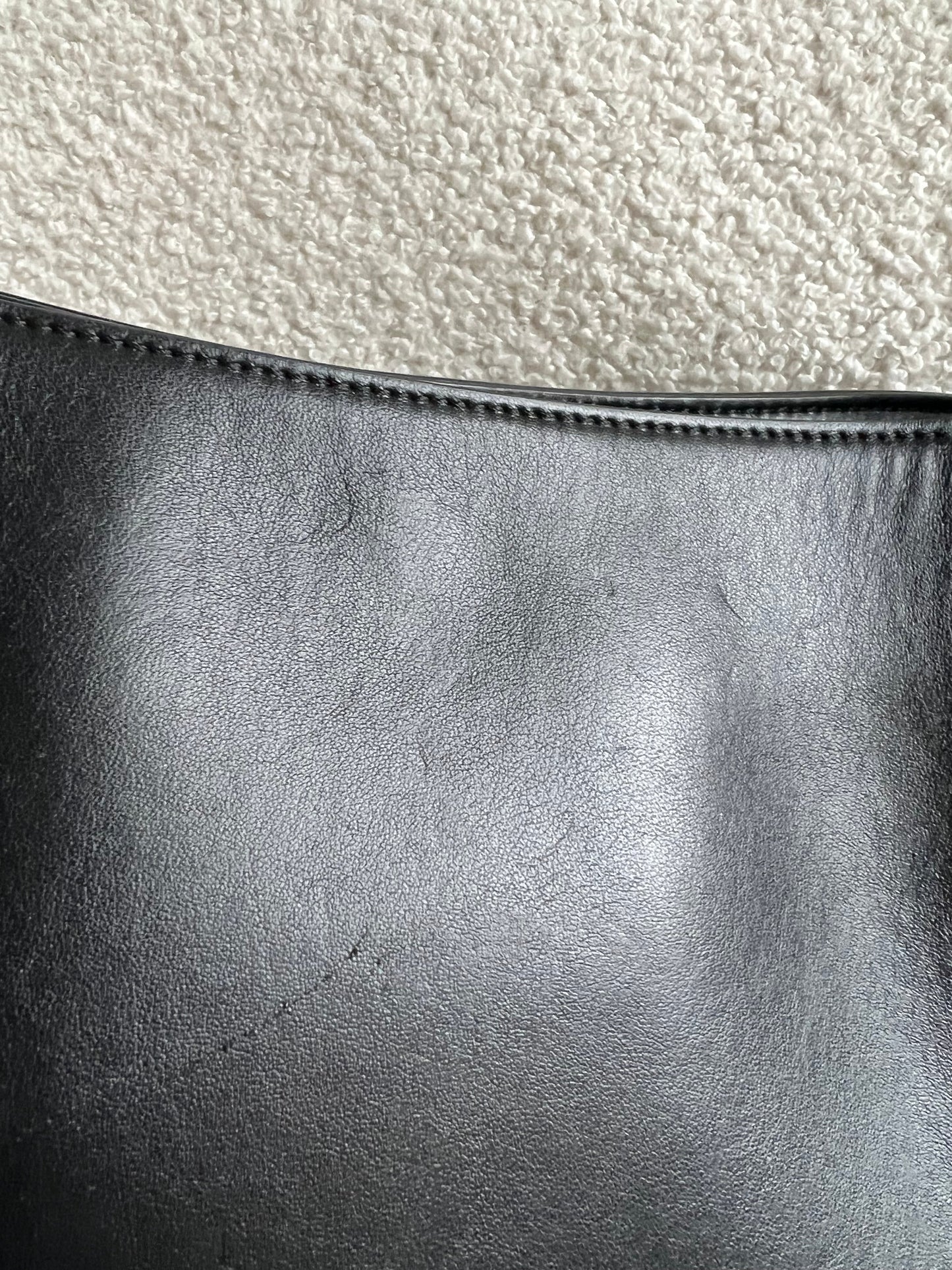 Stella McCartney Frayme Black Faux Leather Bag (RRP £1490)