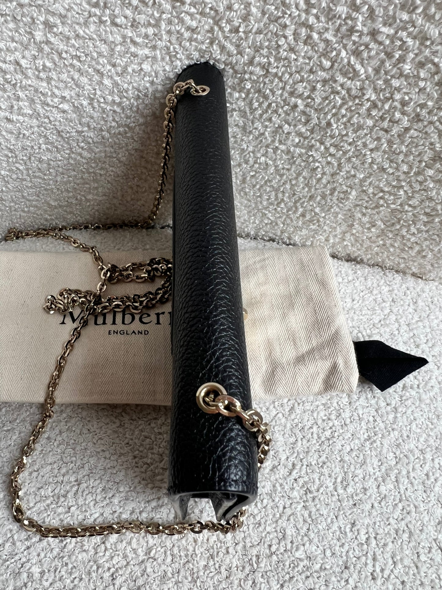Mulberry Black Bayswater Clutch (RRP £495)