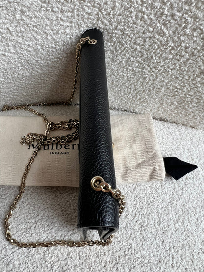 Mulberry Black Bayswater Clutch (RRP £495)