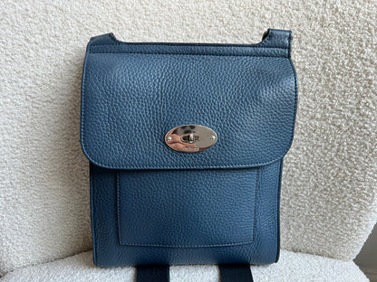 Mulberry Medium Deep Sea Blue Antony (RRP £695)