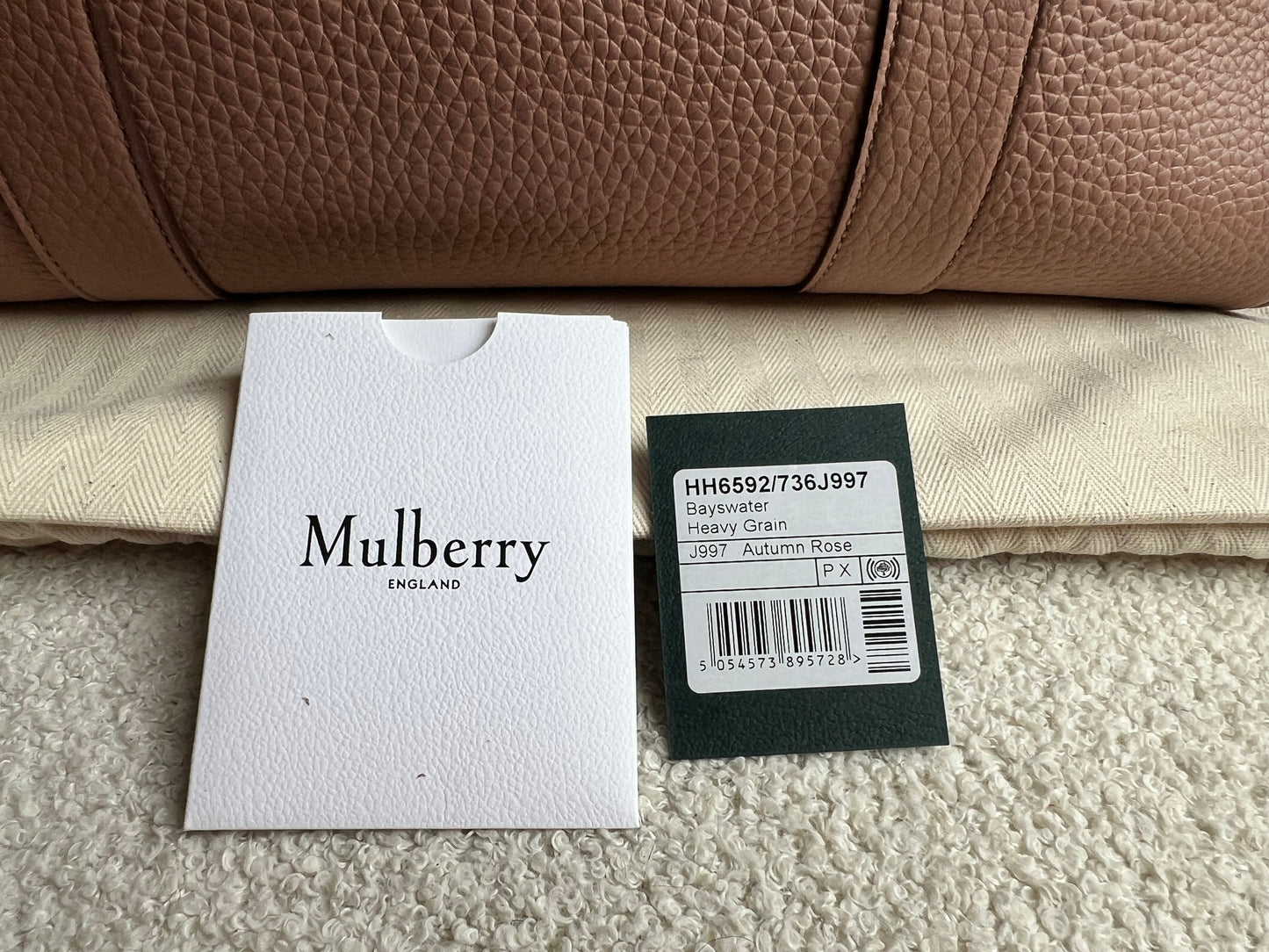 Mulberry Autumn Rose Bayswater (RRP £1145)