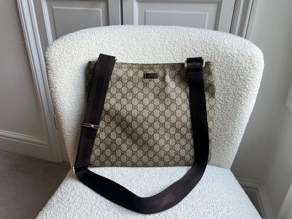 Gucci GG Canvas Messenger Bag