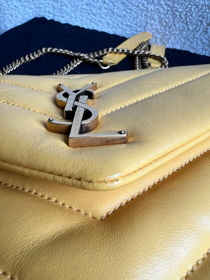 Yves Saint Laurent (YSL) Yellow Small Lou Lou (RRP £1,900)
