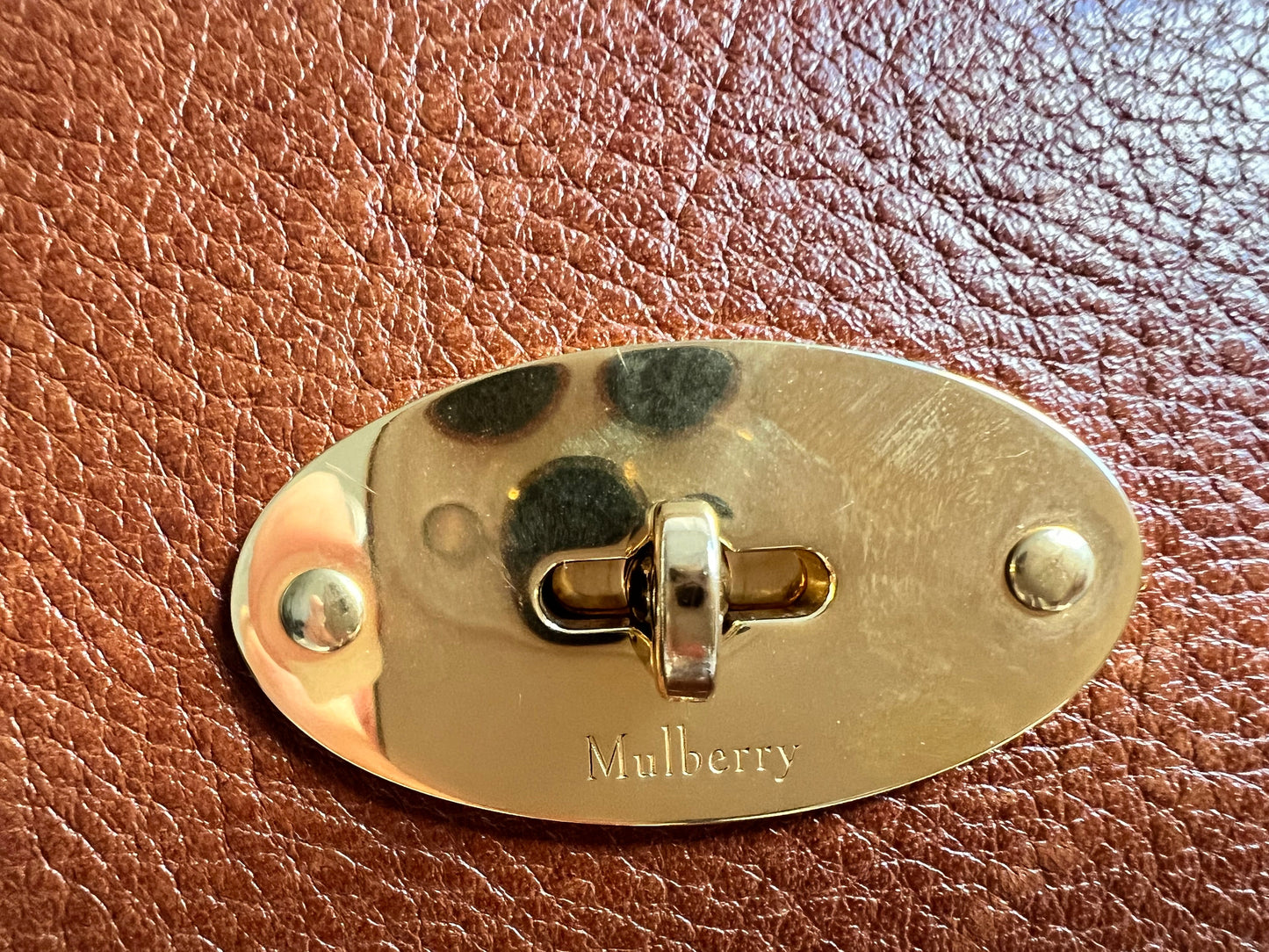 Mulberry Small Oak Antony in Legacy Oak NVT (RRP £595)