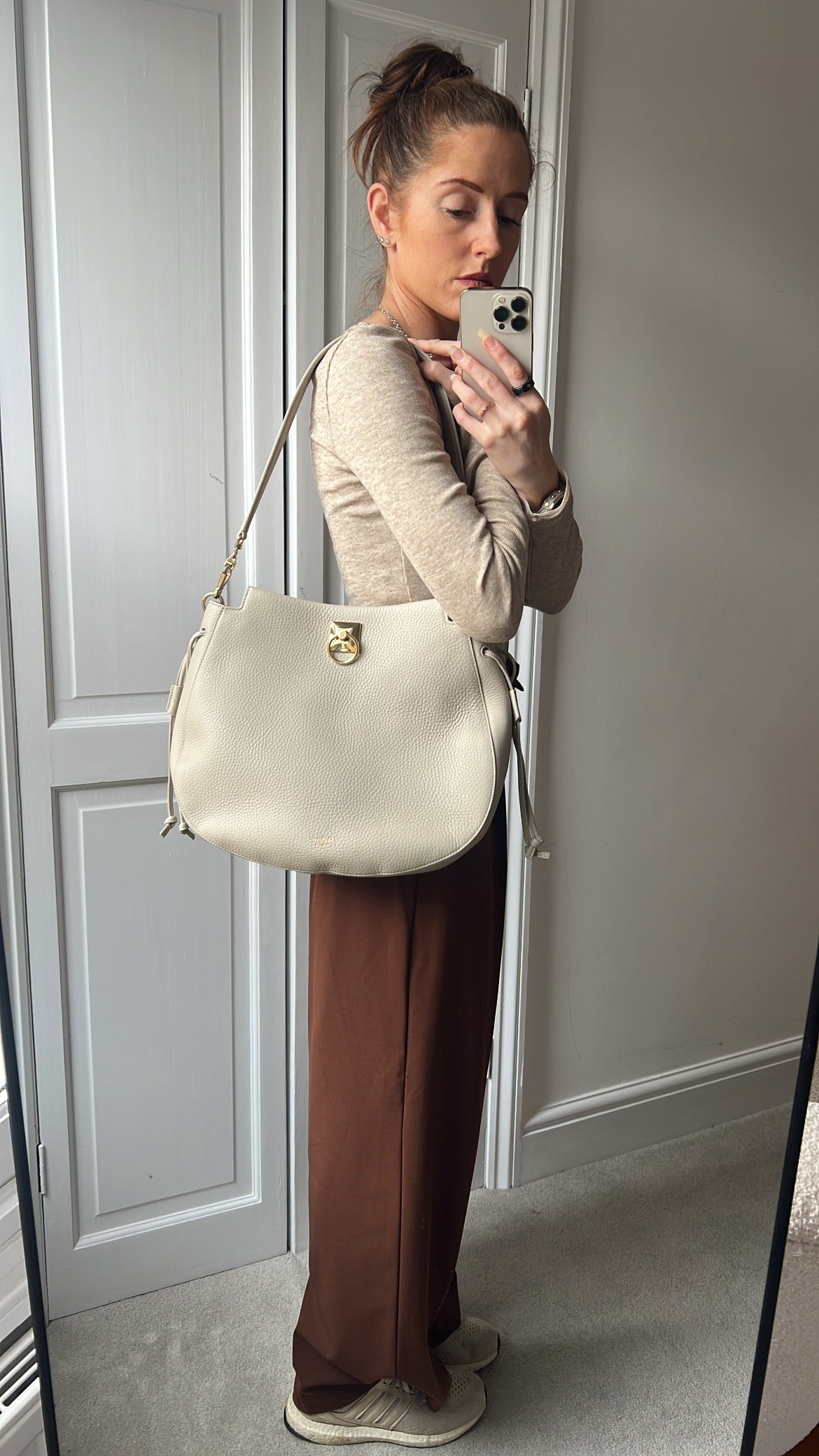 Mulberry Chalk Iris Hobo (RRP £1,395)
