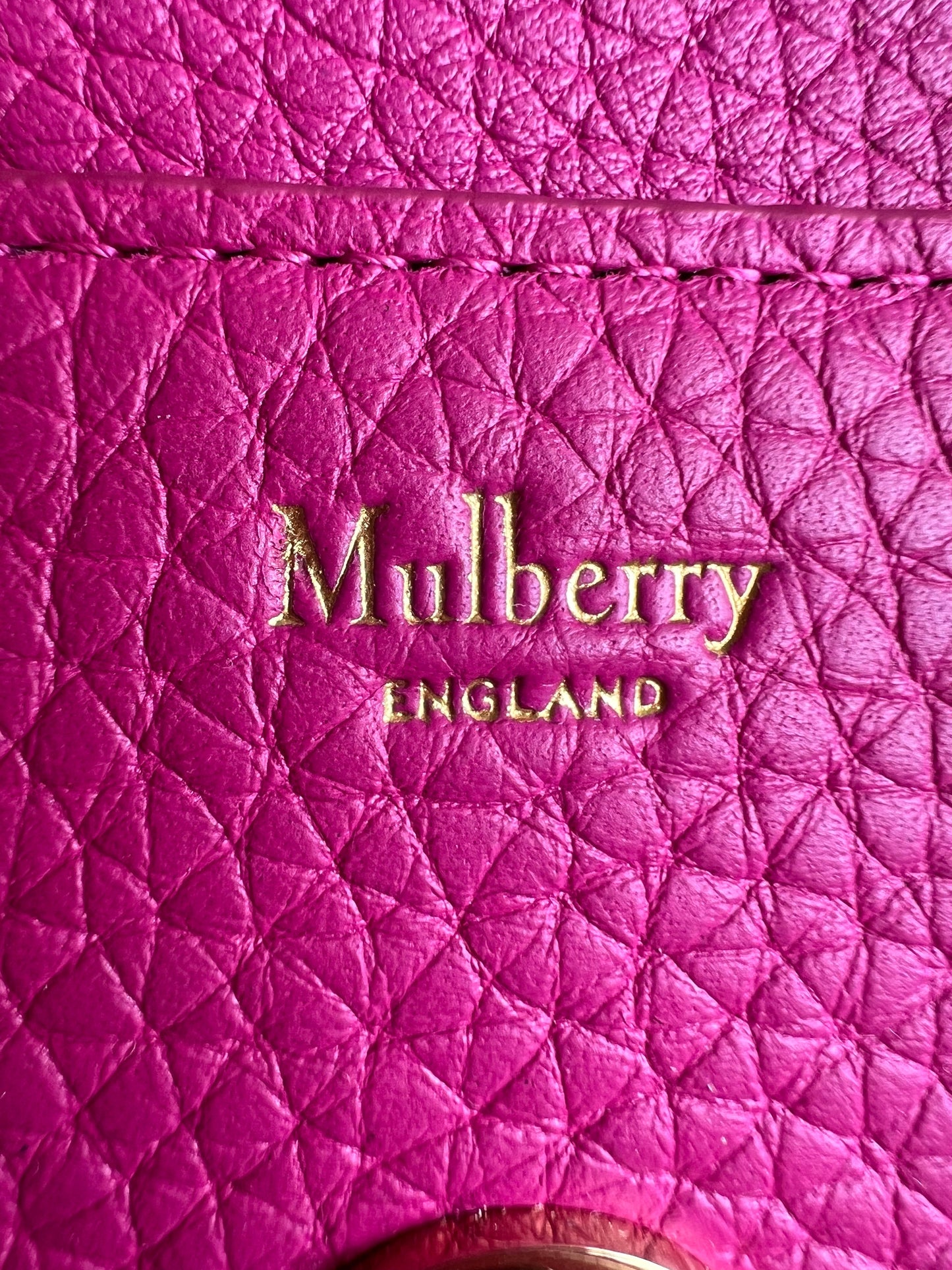 Mulberry Pink Small Darley Shoulder Bag (RRP £695)