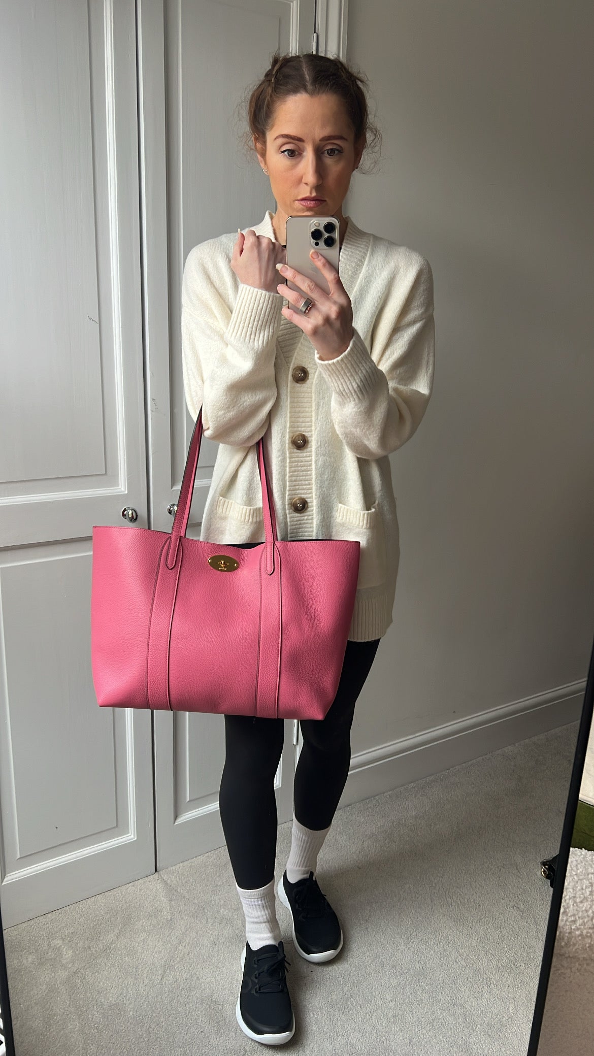 Mulberry Candy Pink Bayswater Tote (RRP £845)