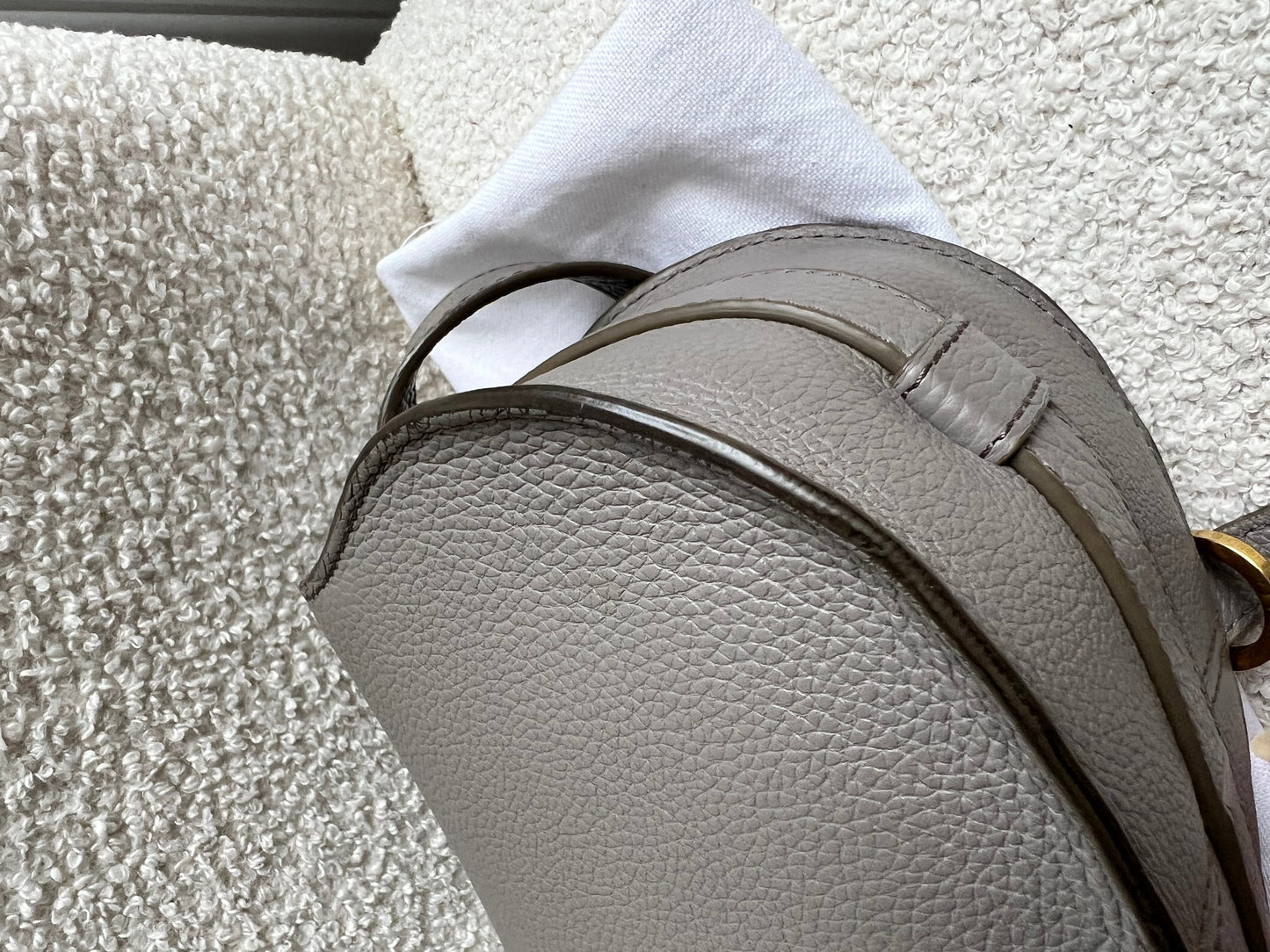 Chloe Small Cashmere Grey Marcie Saddle Bag (RRP £1050)