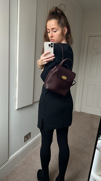 Mulberry Rosewater Mini Bayswater Backpack (RRP £695)