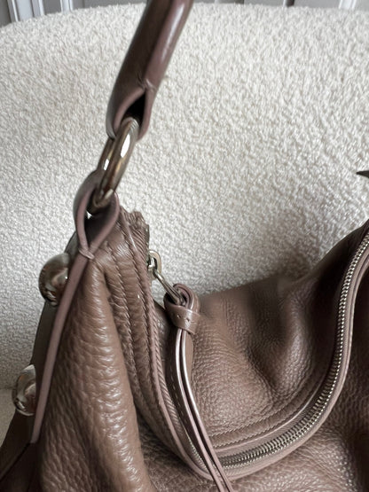 Mulberry Taupe Daria Hobo (RRP £795)