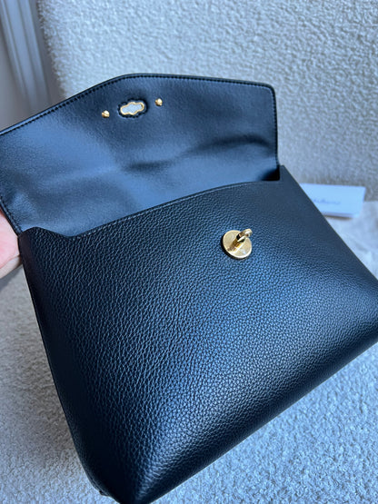 Mulberry Black Large Darley Cosmetic Pouch (RRP £395)