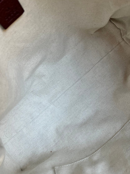 Gucci Burgundy Ophidia GG Supreme Medium Tote