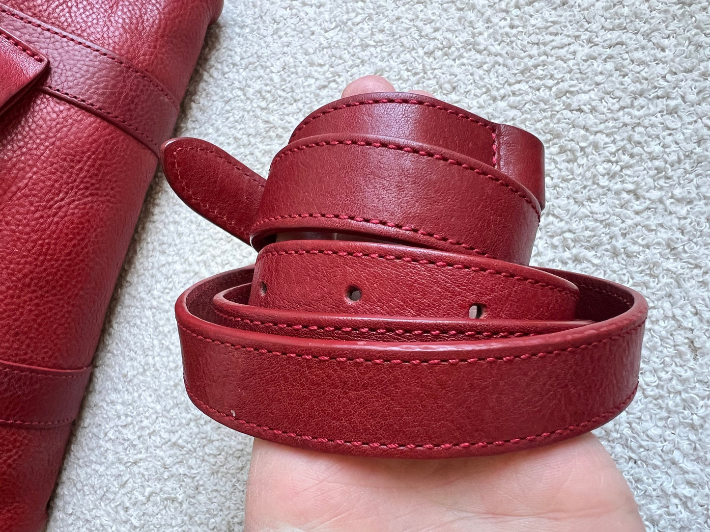 Mulberry Poppy Red Bayswater Satchel (RRP £995)