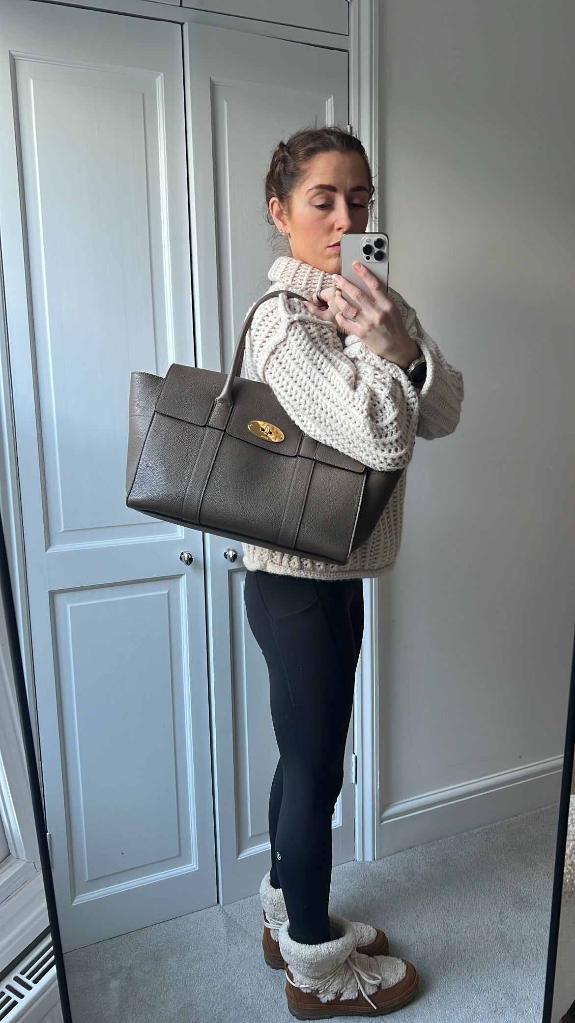 Mulberry Clay Bayswater (RRP £1095)