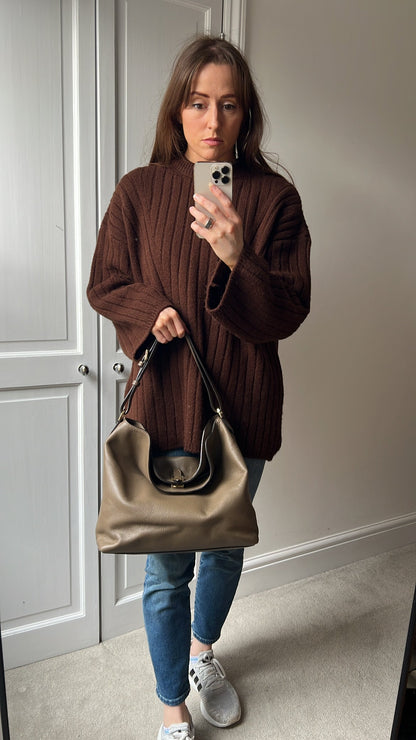 Mulberry Clay Tessie Hobo (RRP £695)